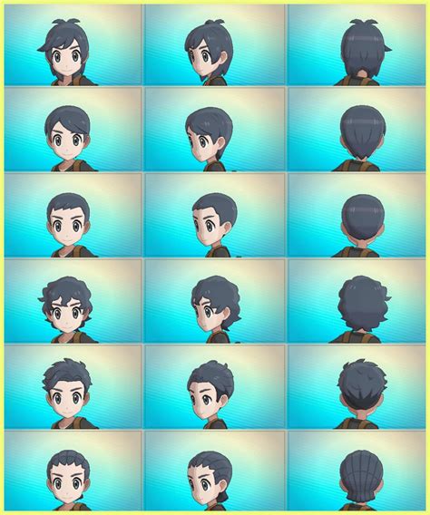 haircuts pokemon sun